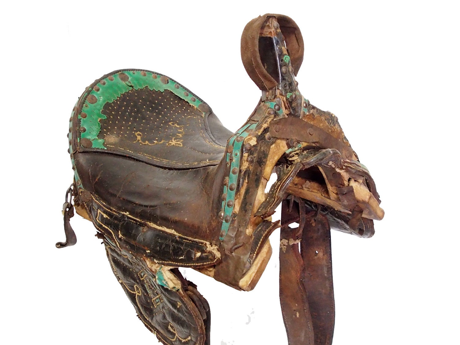 Rare Antique horse Saddle from pakistan / india No1