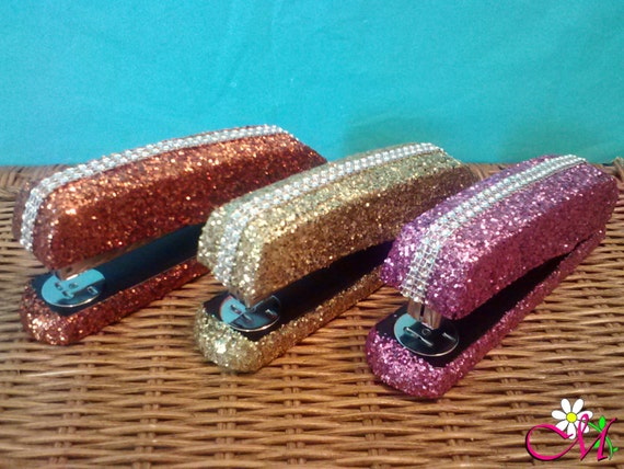 glitter stapler