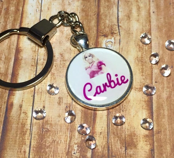 Items similar to Carbie barbie keyring keychain on Etsy