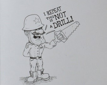 Drill sergeant | Etsy
