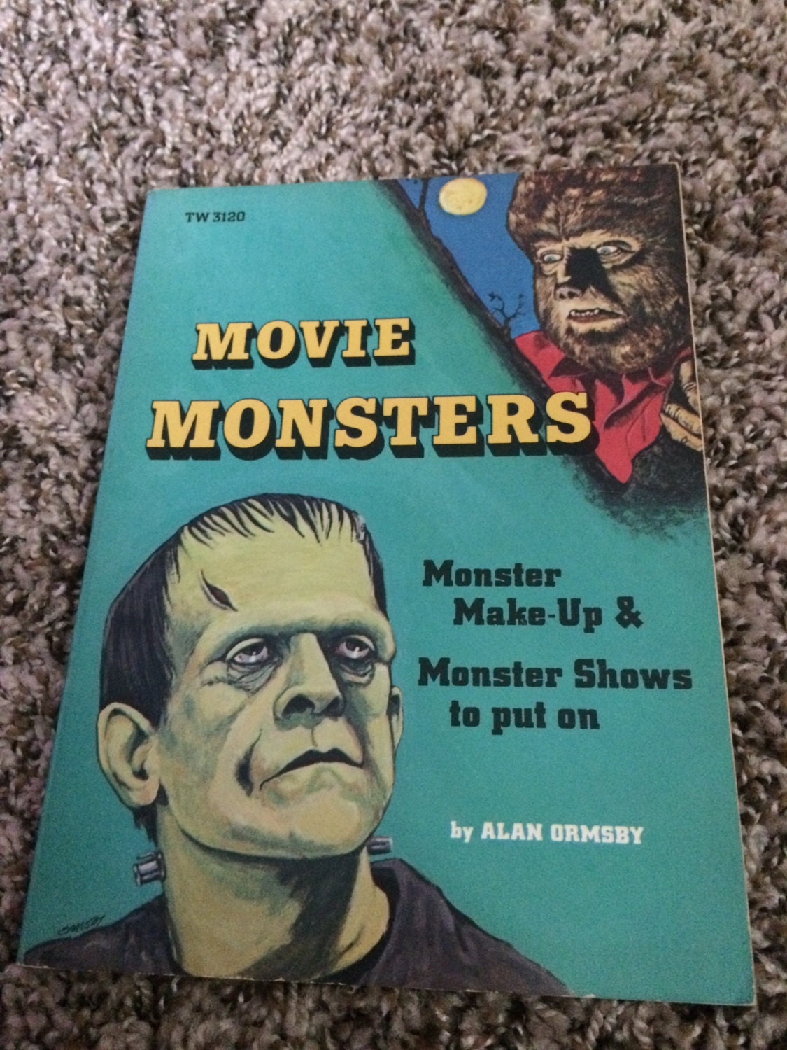 Movie Monsters vintage book Alan Ormsby special effects horror