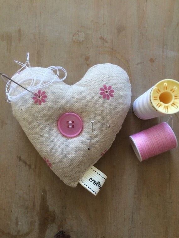 Pin Cushion Heart Sewing Pins Cushion Sewing Kit Needle Pillow