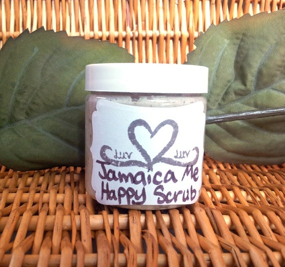 Jamaica Me Happy 4 oz. Scrub by Luv2LuvBodyScrubs on Etsy