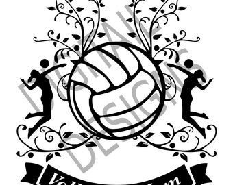 Volleyball Mom SVG PNG Cut file