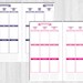 Erin Condren style printable weekly planner PERSONAL size