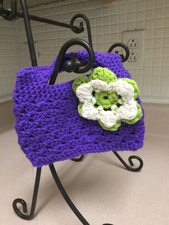 Items similar to Crocheted Accessories Bag on Etsy