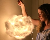 Beautiful 14" Cloud Light with multi-funtioning white LED lights Beautiful 14" Cloud Light with multi-funtioning white LED lights