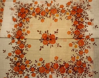 vintage cotton handkerchief in original box by 'Boots the Chemist'