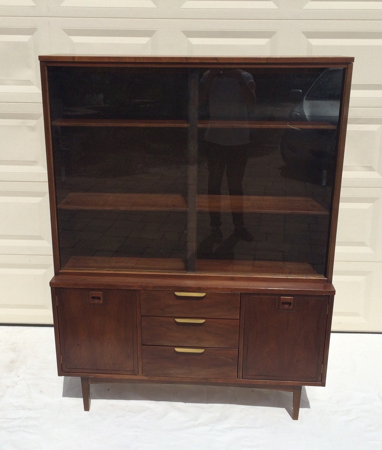 Stanley Furniture Mid Century Hutch/ China by ModHouseRevival