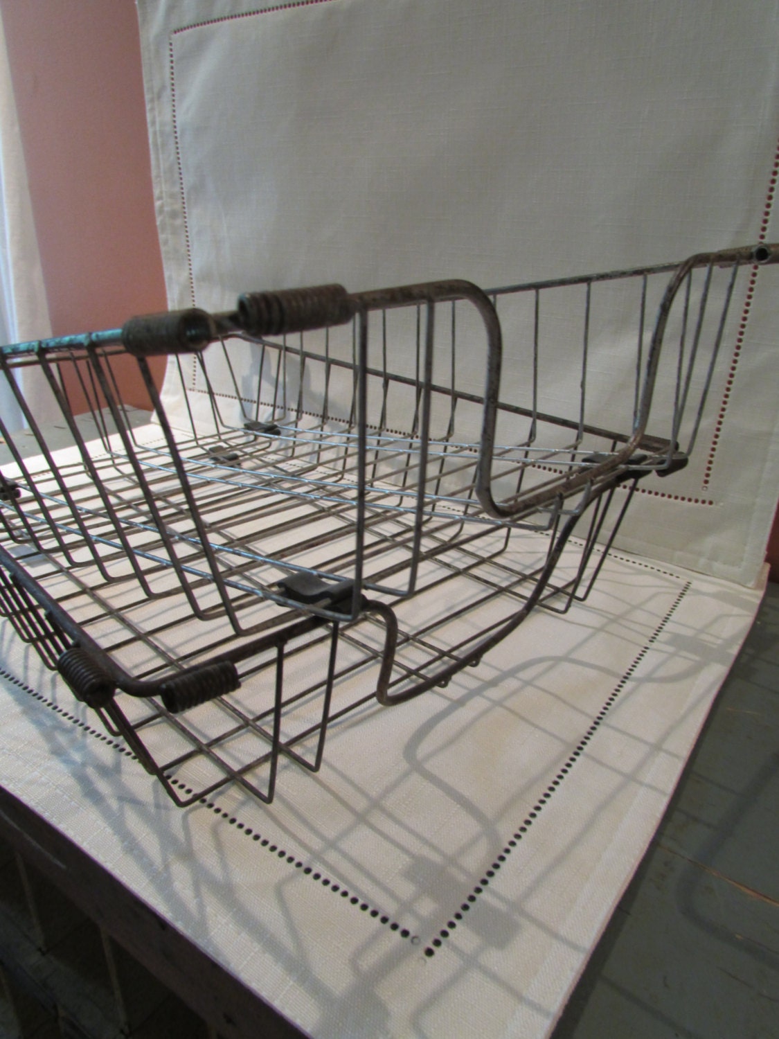 Vintage Metal Wire File Basket – Haute Juice