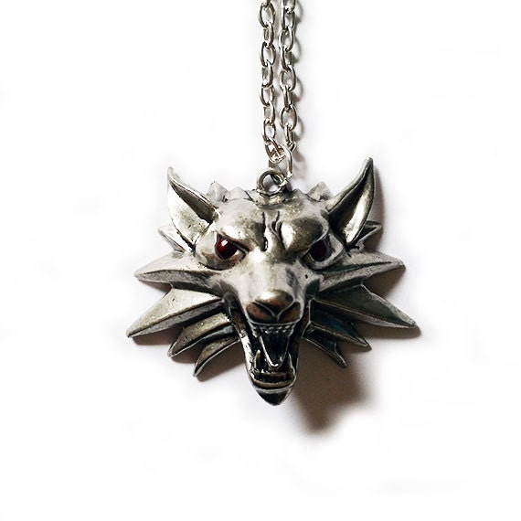 Items Similar To The Witcher Geralt Of Rivia Medallion - Wolf Head 