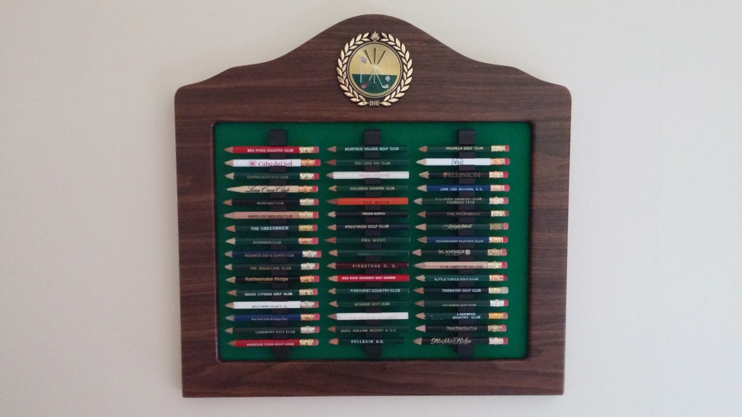 Golf Pencil Display Frame