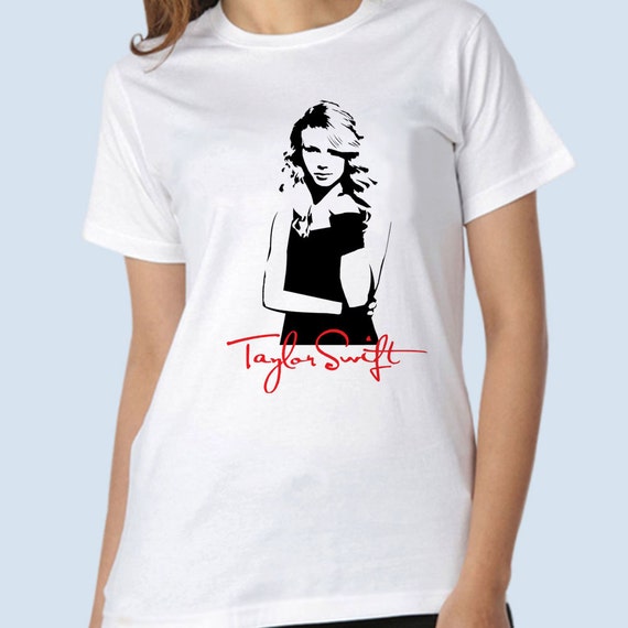 Taylor Swift Silhouette tshirt by Tailorjahit on Etsy