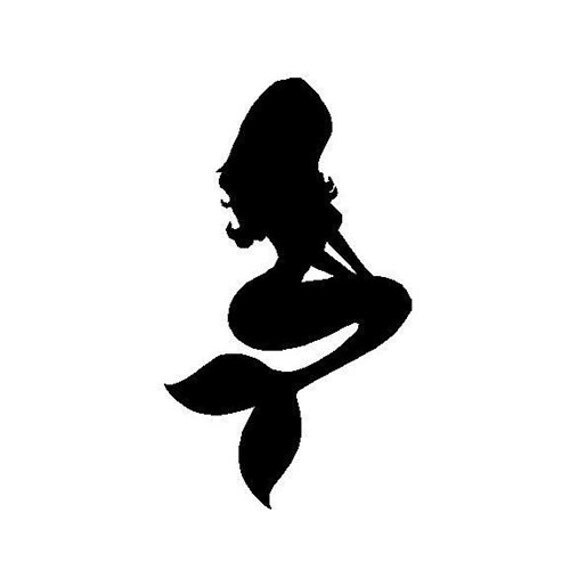 Little Mermaid Ariel Vinyl Decal Logo Disney by JediVinylDesign