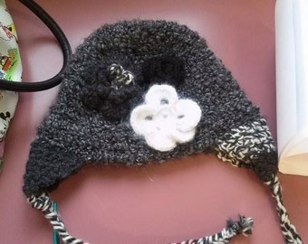 Winter hat with ear flaps