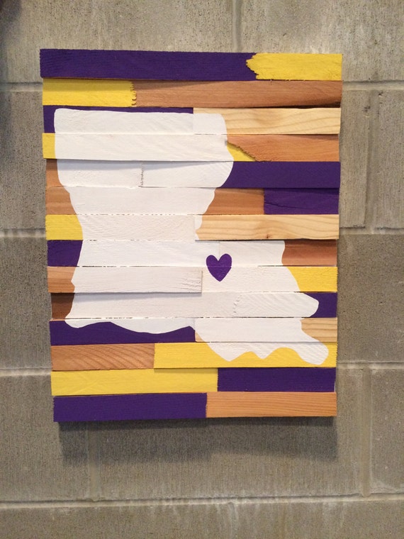 College Wall Hanging Louisiana States University