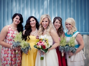 Bridesmaid Dresses for Your Wedding to Mix and Match - Cotton Mismatched