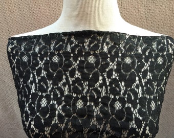 Lace Fabric 1 Yard With Separate 1/2 Yard Remnnant