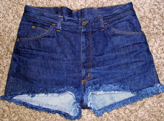 Jean Shorts Mens Daisy Dukes Short Shorts Kings Road Frayed