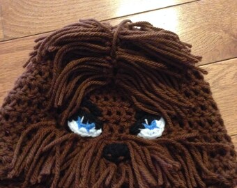 Chewbacca Beanie Chewbacca Hat Chewy Beanie Star Wars Beanie Chewbacca Costume Star Wars Costume Wookie Beanie Star Wars Fan