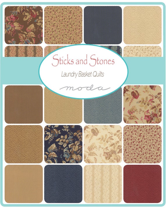 Sticks and Stones by Edyta Sitar Laundry Basket Quilts for