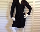 Items similar to Vintage Black 1980's Long Sleeve Made in The U.S.A ...