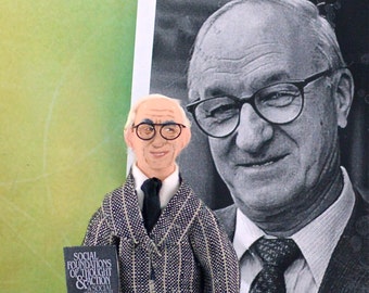 Albert Bandura Psychology Art Doll Miniature