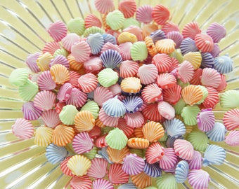 100pcs Assorted Seashell Beads (11mm10mm) AZ153