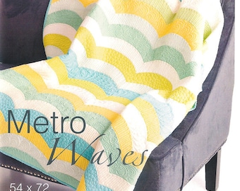 Metro Waves Quilt Pattern by Sew Kind of Wonderful