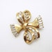 Vintage Rhinestone Brooch Trifari 1940s Jewelry P4321