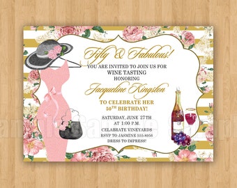 Fancy Hat Bridal Shower Invitations 9