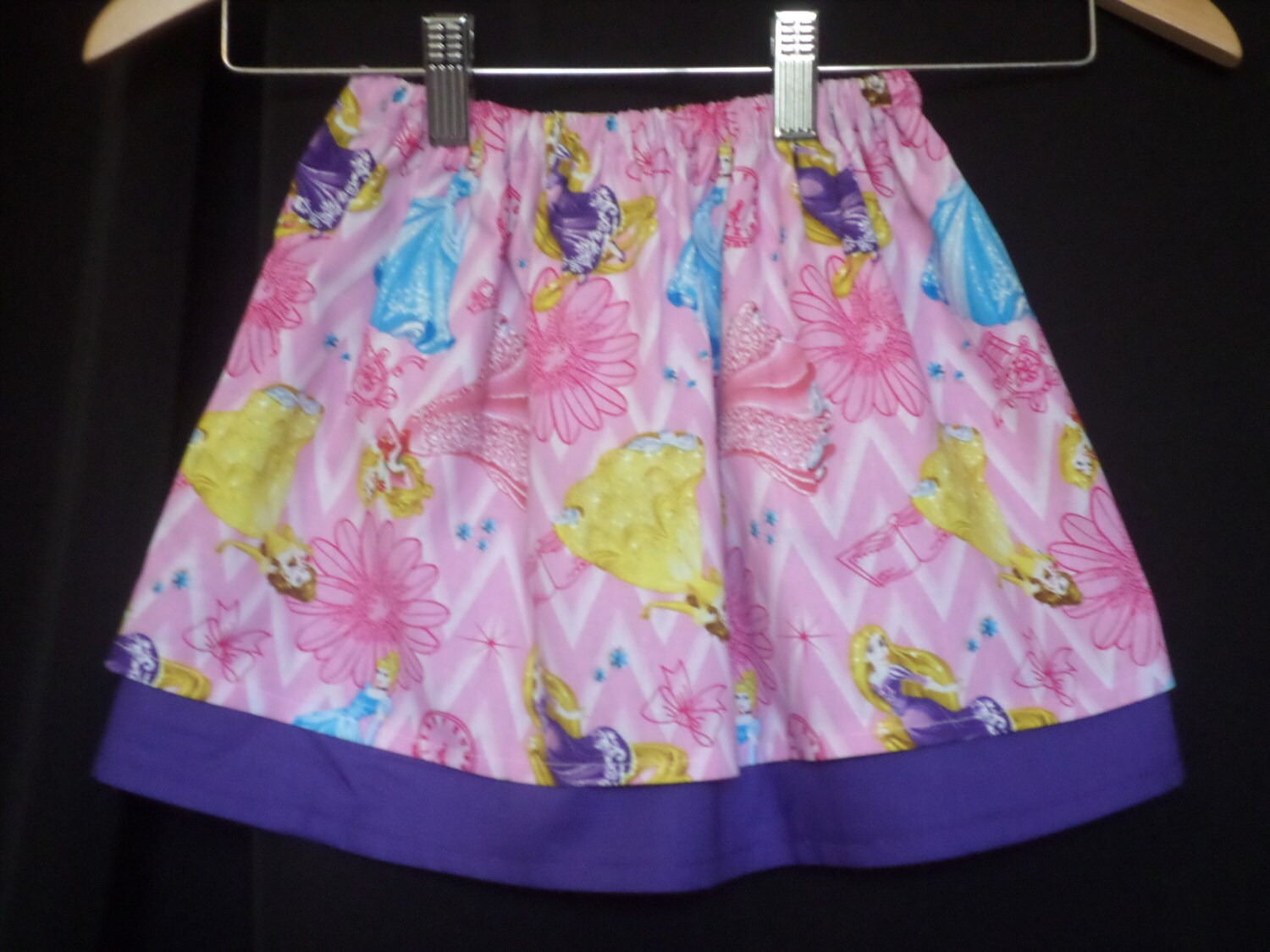 Pink Disney Princess Skirt for Girls and Babies by CalypsoByBrenda