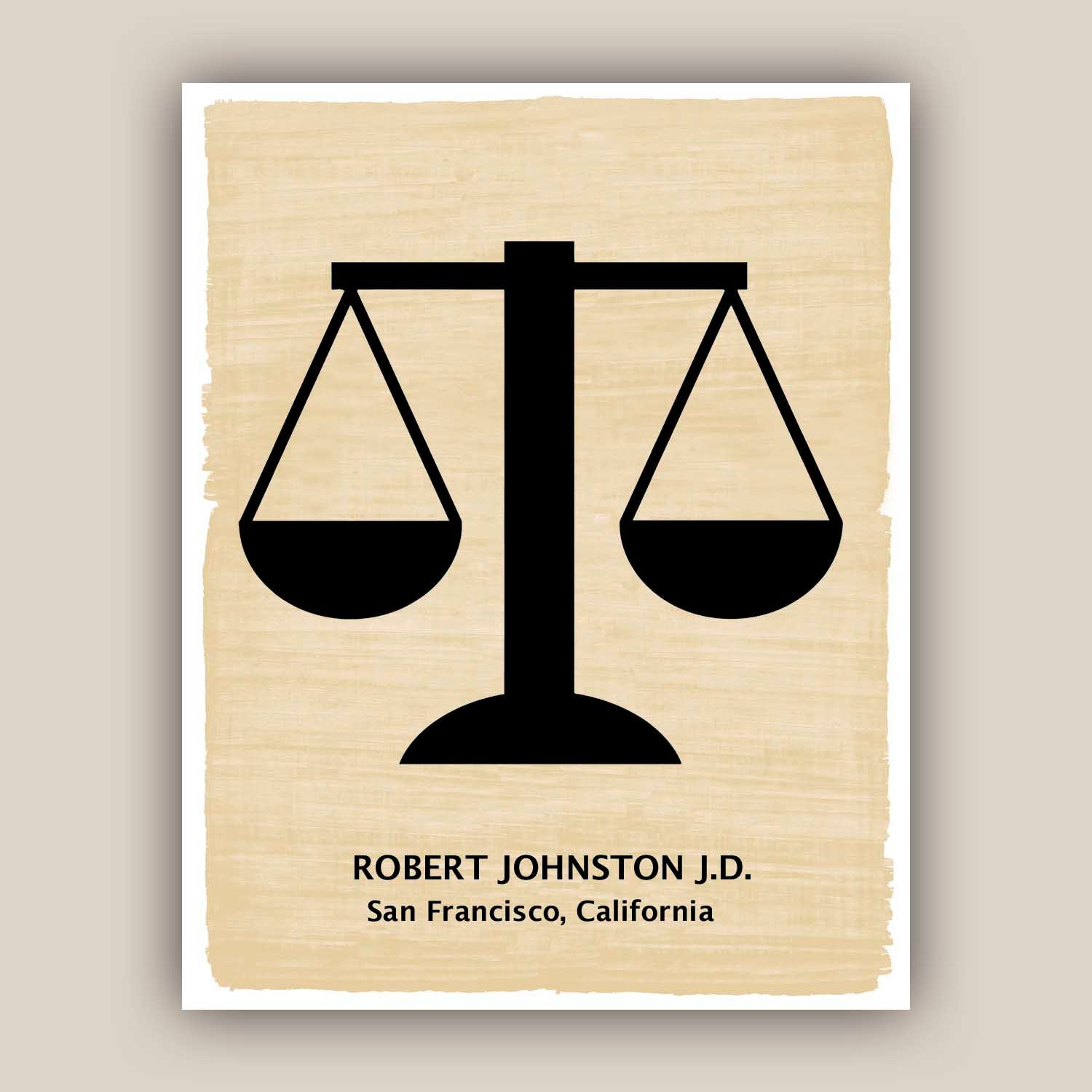 Lawyer Gifts PERSONALIZED graduation gift Law firm by DigiMarthe
