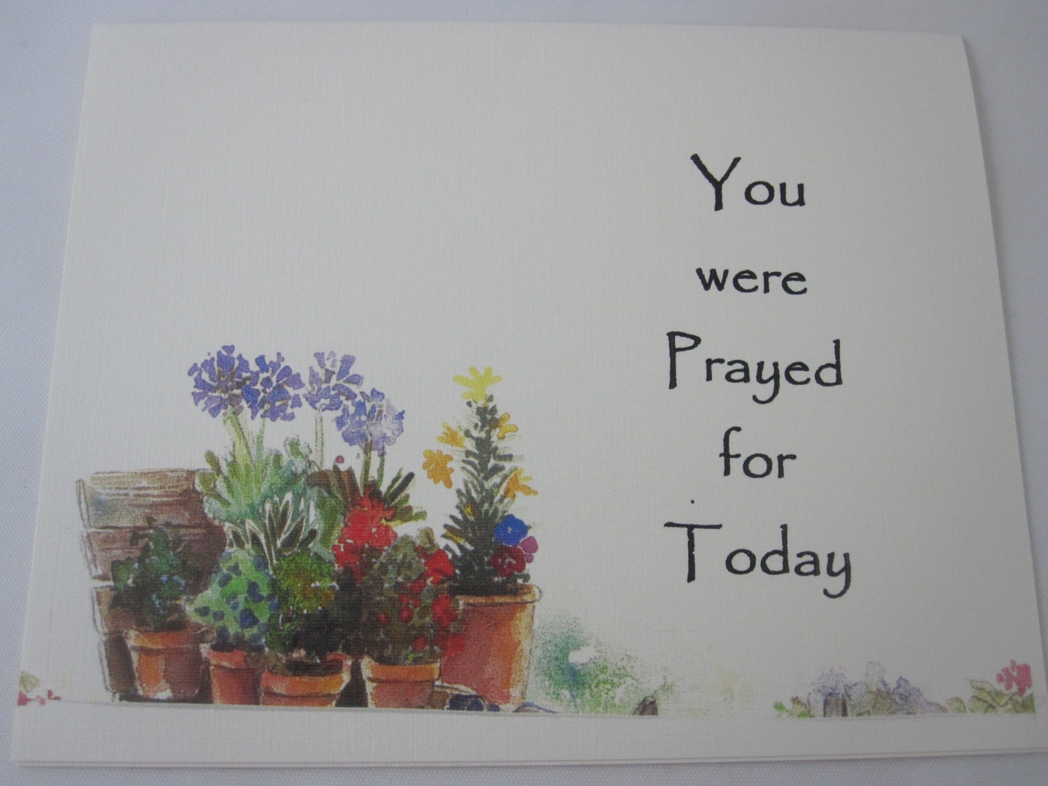 You Were Prayed For Today Greeting Card Set of 5 Folded