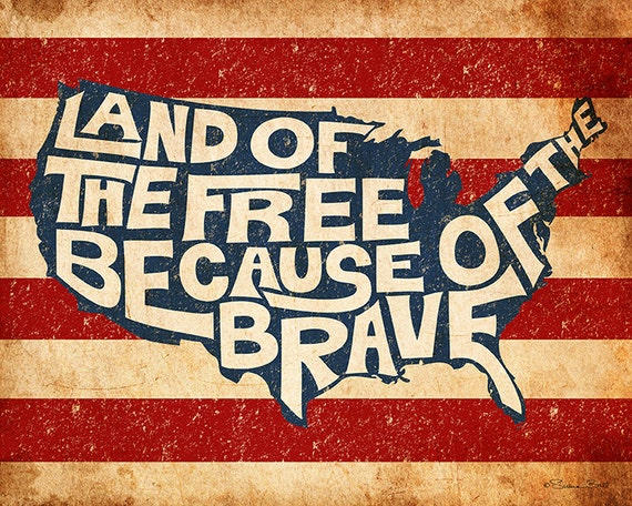 land of the free and the home of the brave