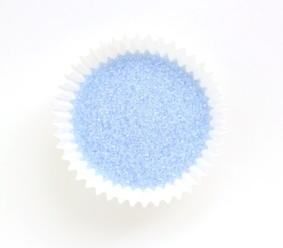 Light Blue Sanding Sugar, Pastel Blue Sanding Sugar, Pale Blue Sanding Sugar (4 ounces) Il_570xn