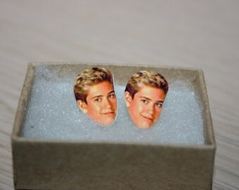 Mark Paul Gosselaar Zack Morris Saved By The Bell Earrings Television Jewelry