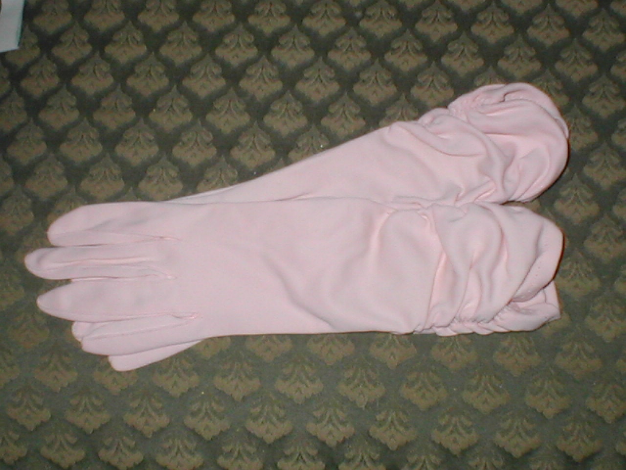Vintage Pink Cotton Gloves Haute Juice