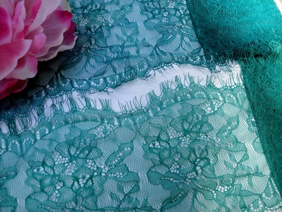 teal green lace styles