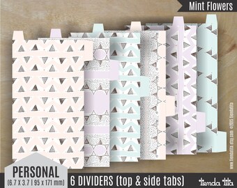 Divisori Filofax Garden Formato A5 - Set 6 Pezzi Colorati Per Organizer | Collection - Foto 2