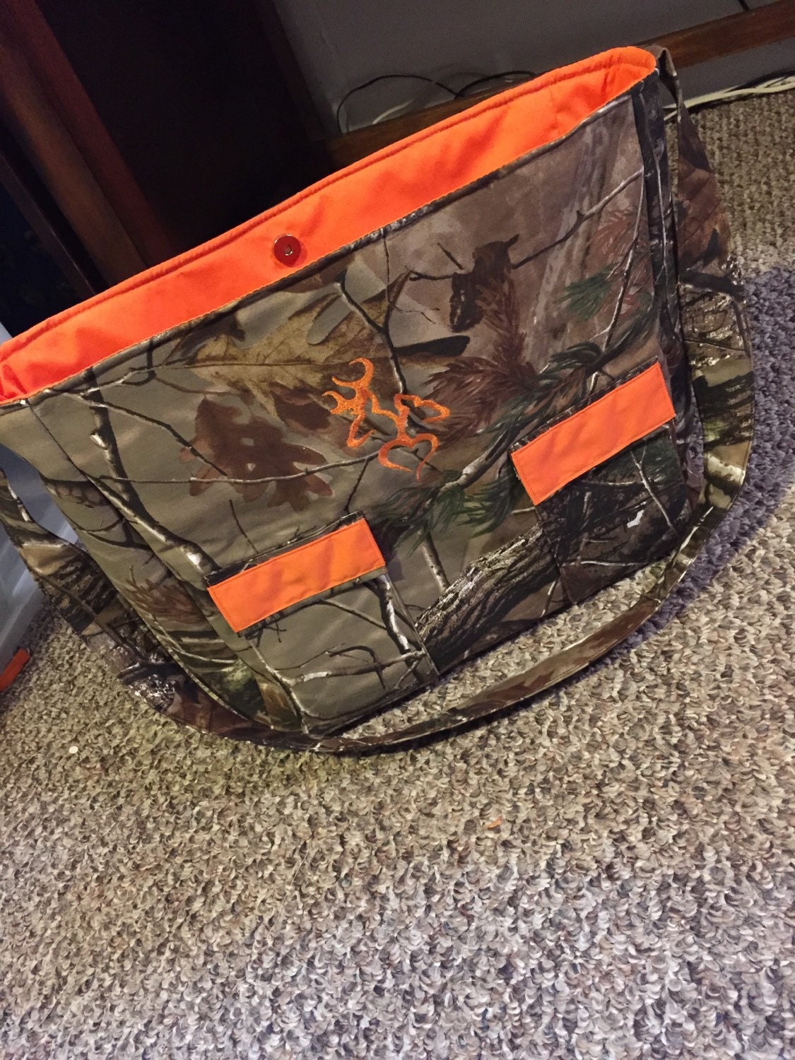 Hunting Camo Diaper bag YOU DESIGN IT Made to Order