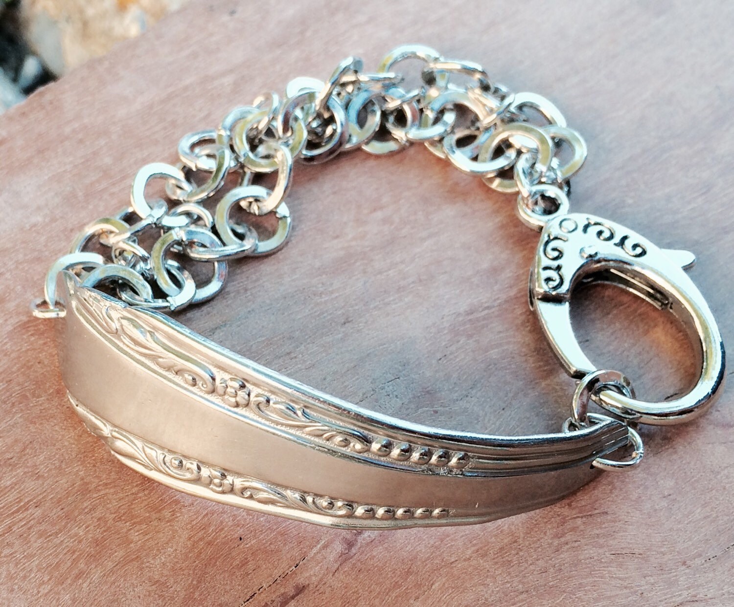 FOR CATHERINE ONLY Handle Bracelet Eco Friendly by TheFreckldIris