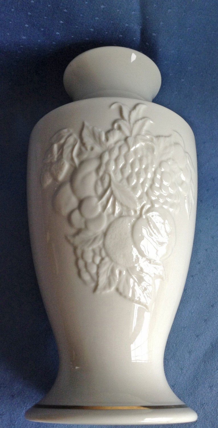 Discontinued Lenox Vase Fruits of Life Lenox Vase MINT