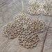 Gold Filigree Earrings, Flower Earrings, Large Earrings, Filigree Flower, Bohemian Earrings, Bohemian Jewelry