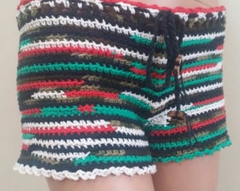 Sexy crochet shorts | Etsy