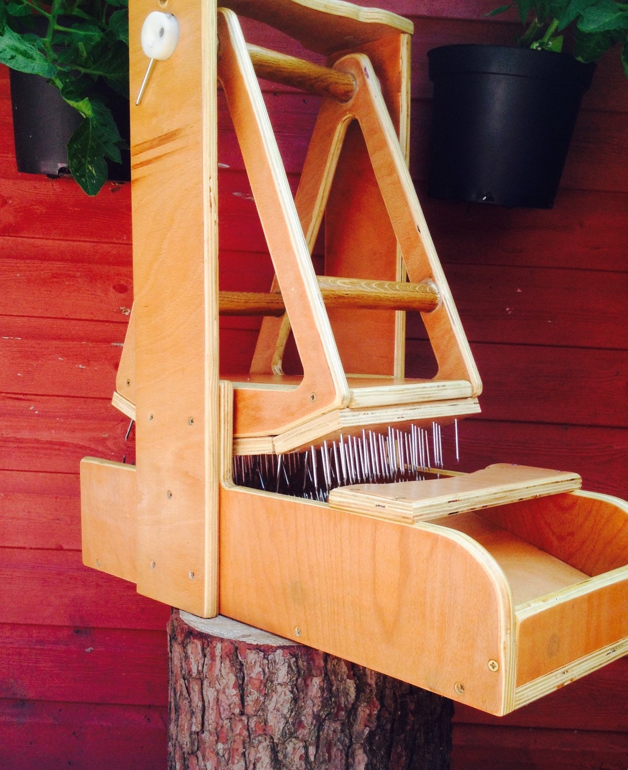 Wool picker cradle picker