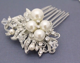 Wedding hair comb bridal hair accessory wedding headpiece bridal hair comb wedding hair jewelry bridal hair jewelry wedding comb pearl
