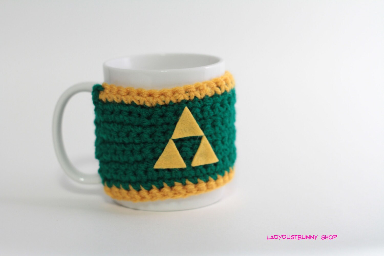 Triforce Legend of Zelda Inspired Mug Tea Cup by LadyDustBunny