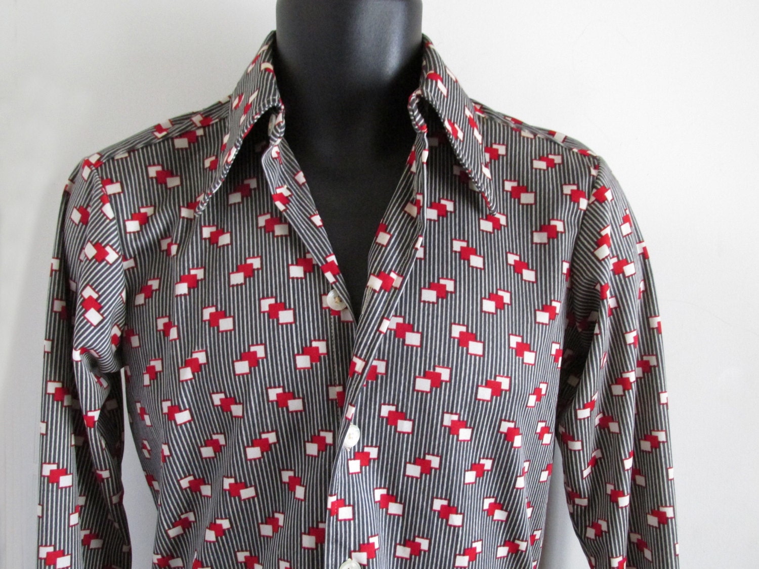 mens 1970 disco shirts