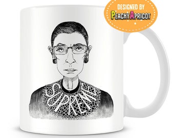 Ruth Bader Ginsburg - Supreme Mug - Notorious RBG